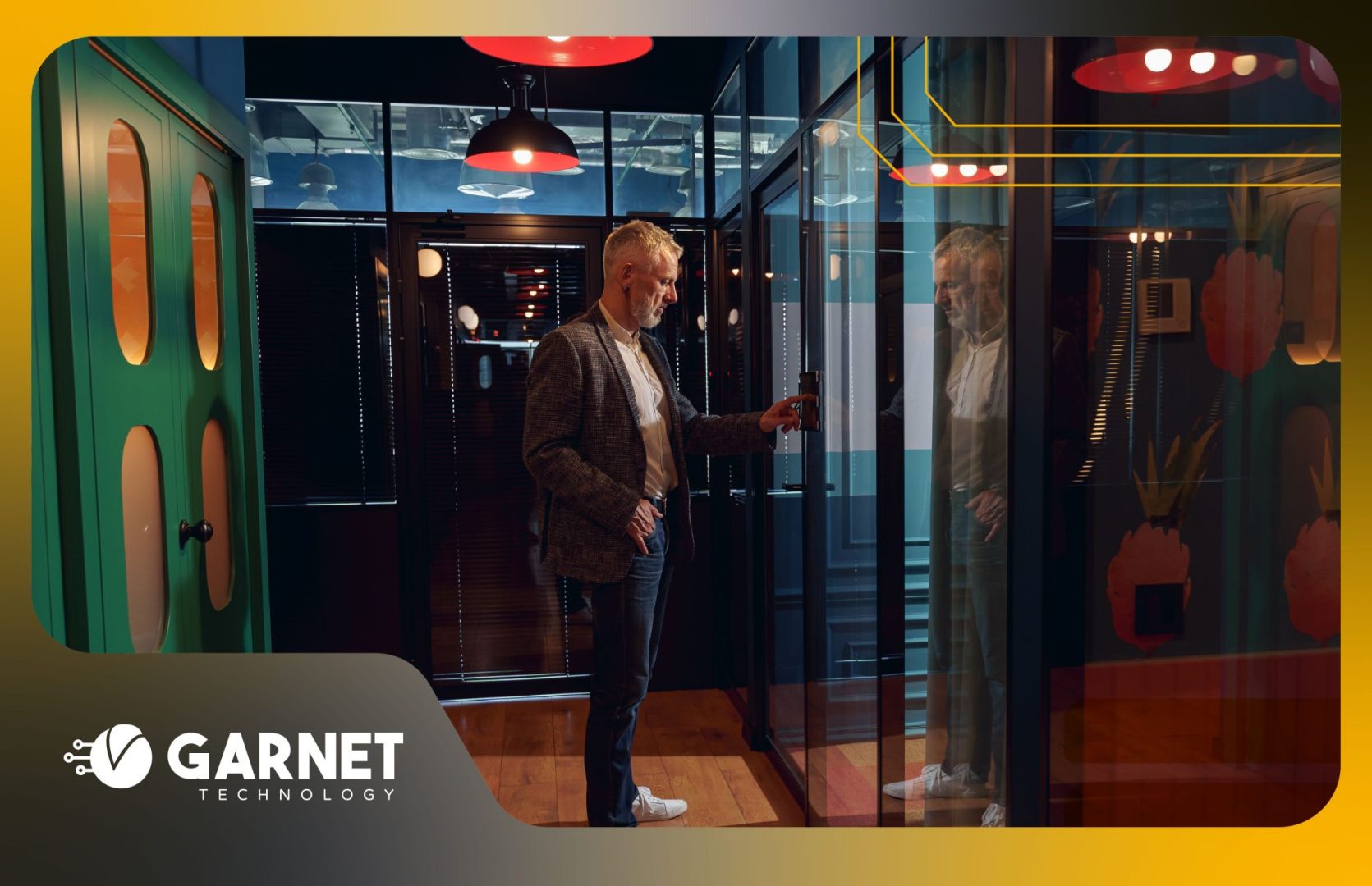 Portería virtual monitoreada para crear nuevos servicios